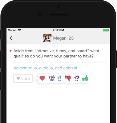 sapio dating app
